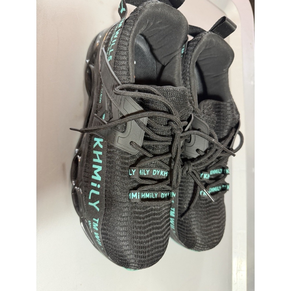 DYKHMILY unisex Work Shoes Steel Toe Breathable Slip‎ Resistance w 10 M 8 New